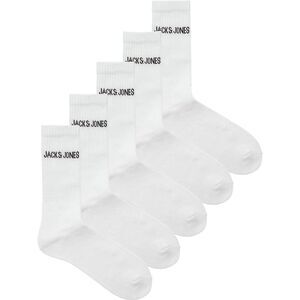 Jack And Jones Mens Regen Crew Socks (Pack of 5) / White